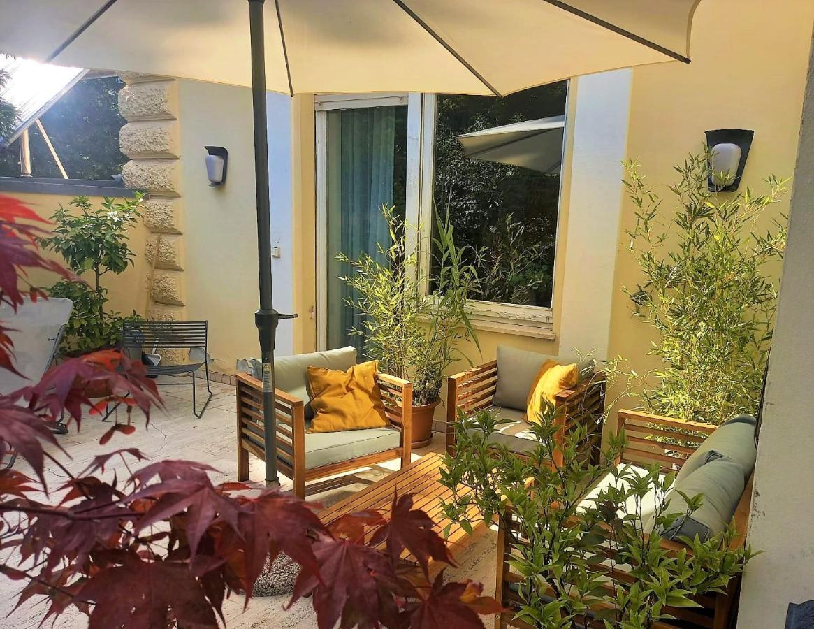 5-Zimmer-Appartement In Historischer Privatvilla, Meran Zentrum, Kostenloser Parkplatz Exterior photo